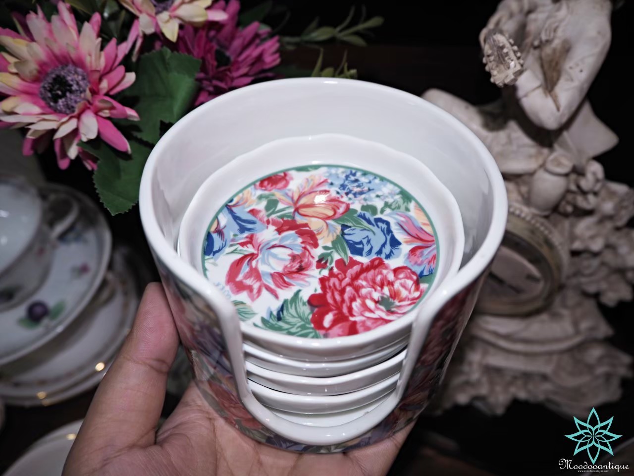 ที่รองแก้วพร้อมที่เก็บ( Japan)