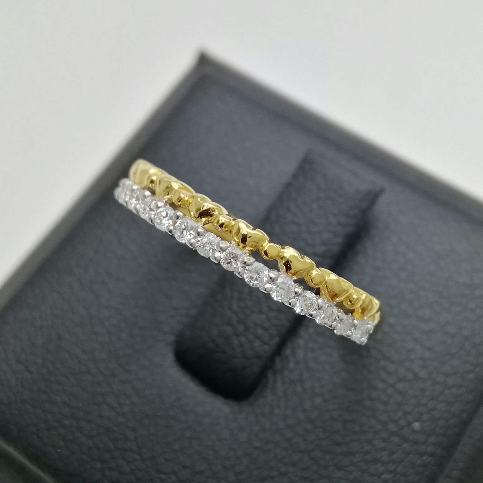 แหวนเพชรแท้รวม 0.17 cts