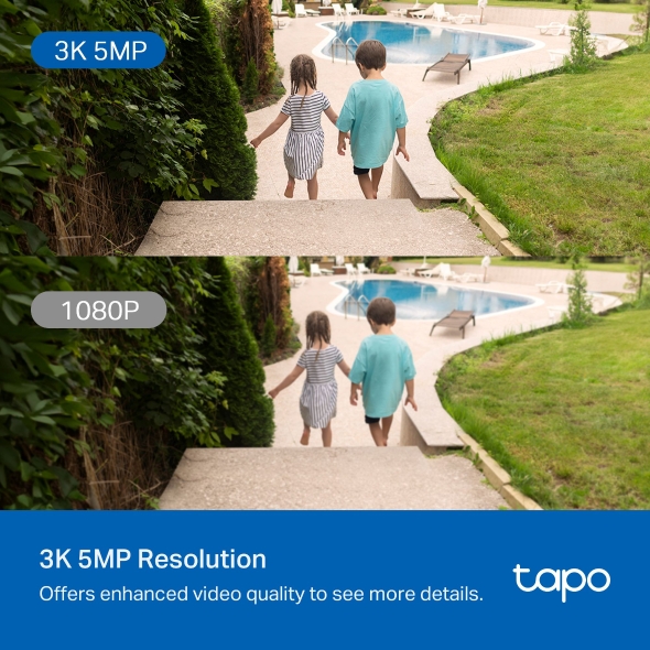 Tapo C530WS Outdoor Pan/Tilt Security Wi-Fi Camera