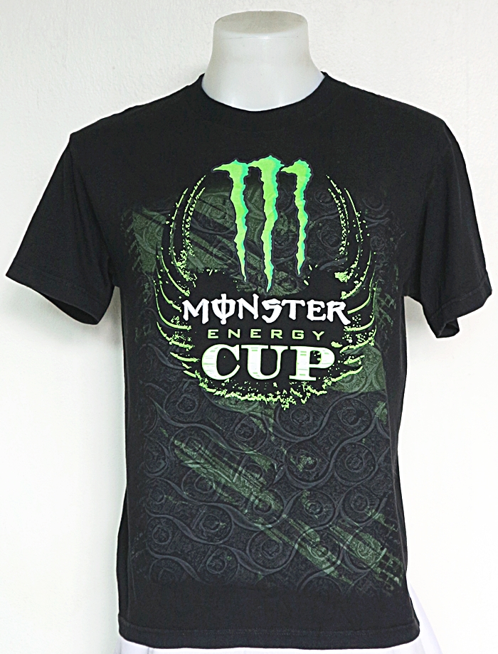 เสื้อยืด MONSTER ENERGY CUP ไซส์ M รอบอก 40 นิ้ว