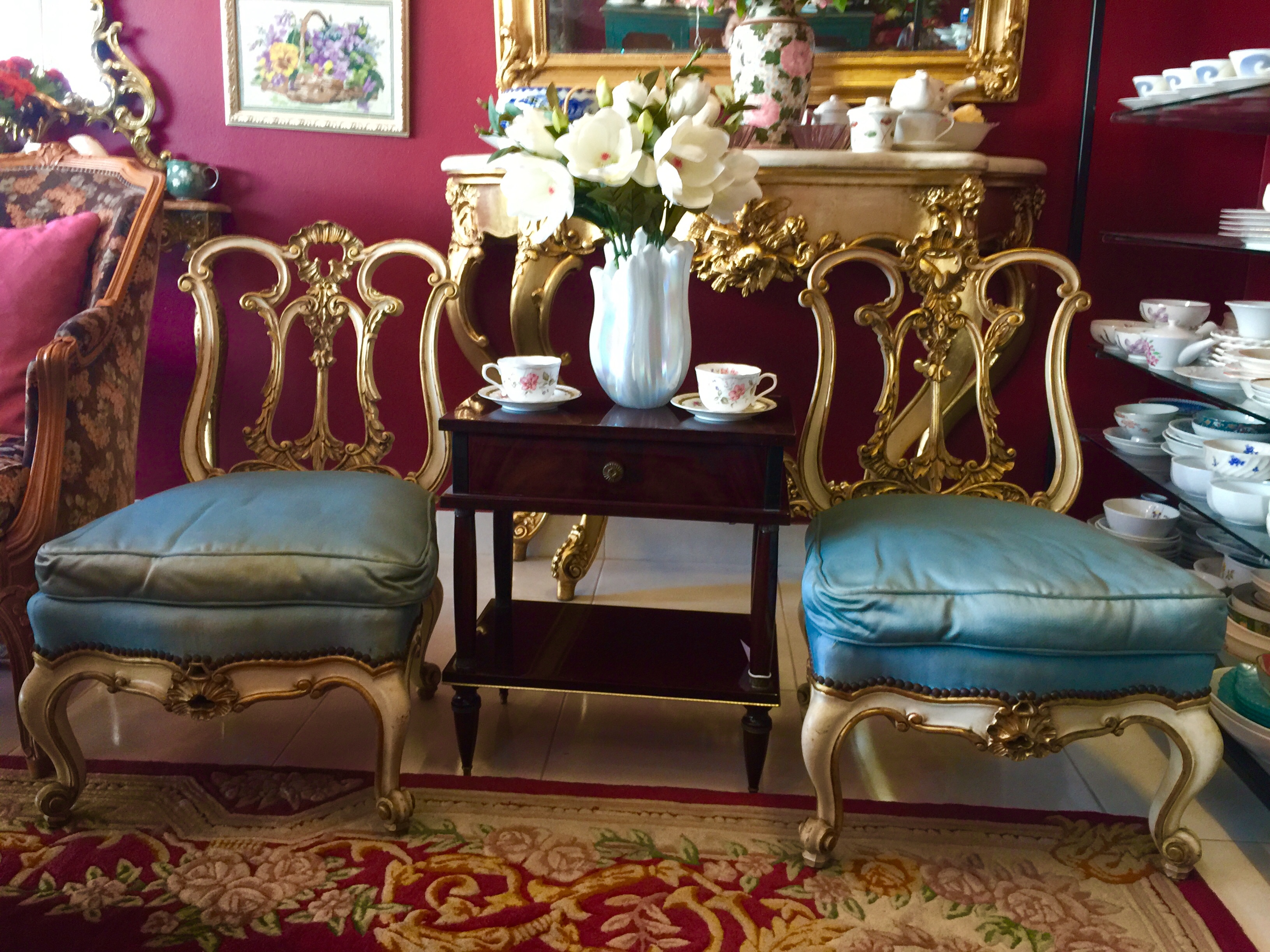 เก้าอี้งานเก่าฝรั่งเศส