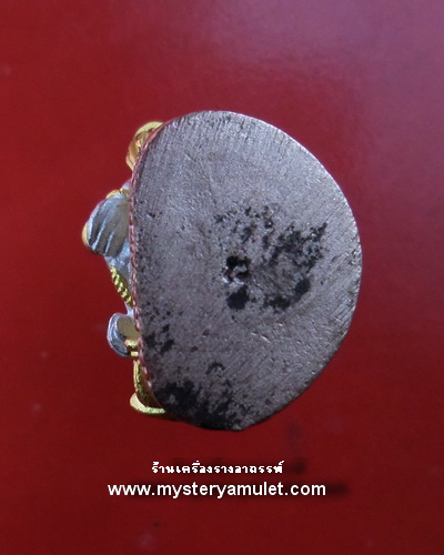 พระพิฆเณศวรลอยองค์ ชุบสามกษัตริย์เงิน ทอง นาค พิมพ์เล็ก ครูบากฤษณะ สำนักสงฆ์เวฬุวัณ จ.นครราชสีมา