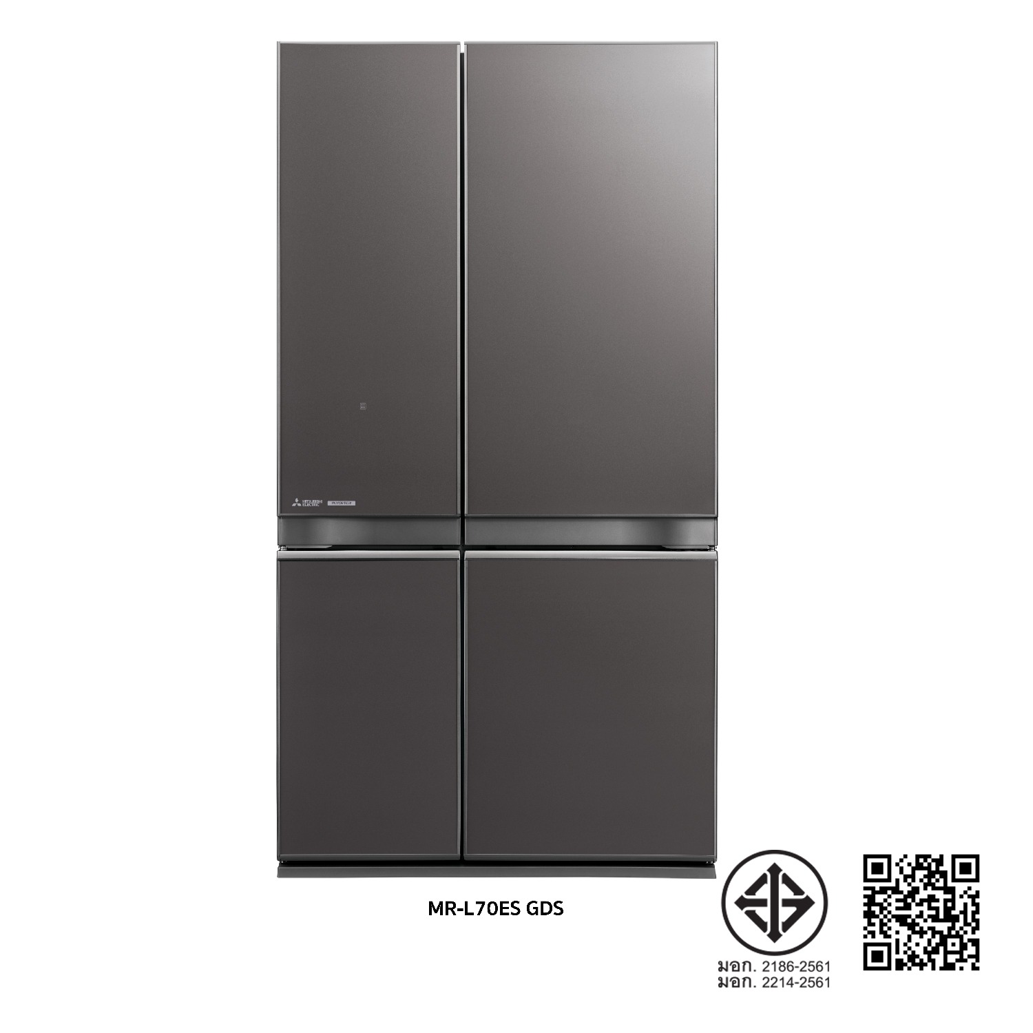 ตู้เย็น Mitsubishi 4 ประตู L4 GRANDE รุ่น MR-LA70EY ความจุ 635 / 22.4 (ลิตร/คิว)