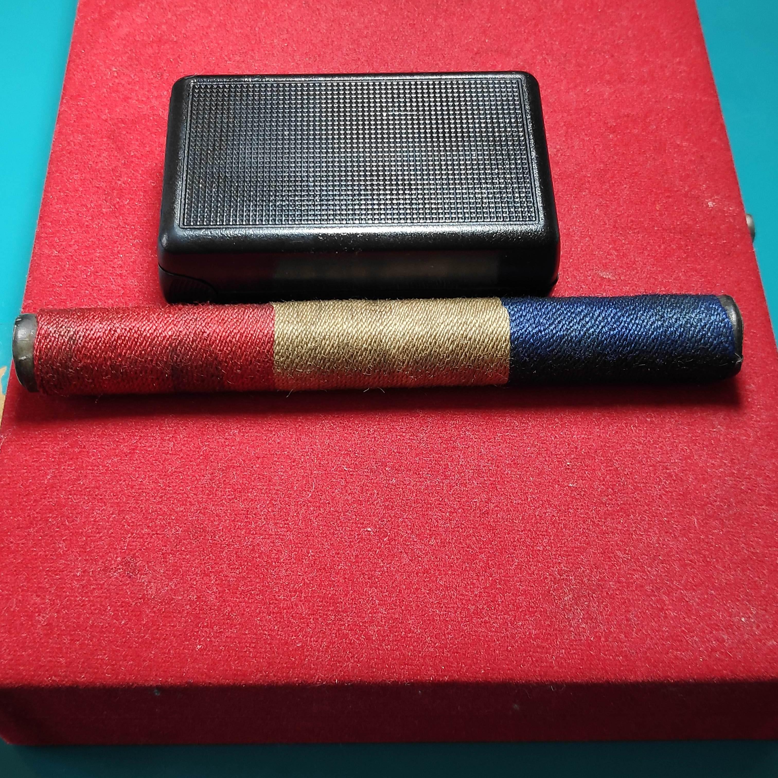 ตะกรุดลายธงชาติหลวงพ่อทบวัดชนเเดนยาว11เซ็นต์ จ.เพชรบูรณ์