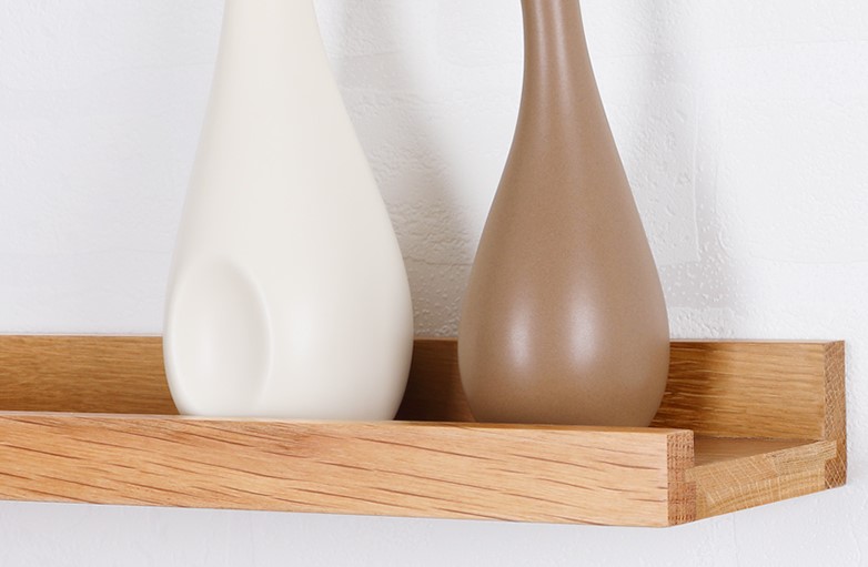 ชุดรูปกรอบลอยพร้อมหัวกวาง White Stag Head (Timber) ภาพกรอบลอย6ชิ้น+หัวกวาง+ชั้นวางพร้อมวัสดุติดตั้ง