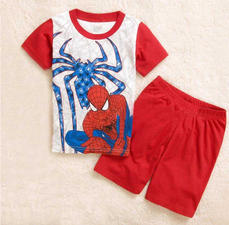 ชุดนอนเด็กเล็ก แขนสั้น ขาสั้น Size 90,95,100