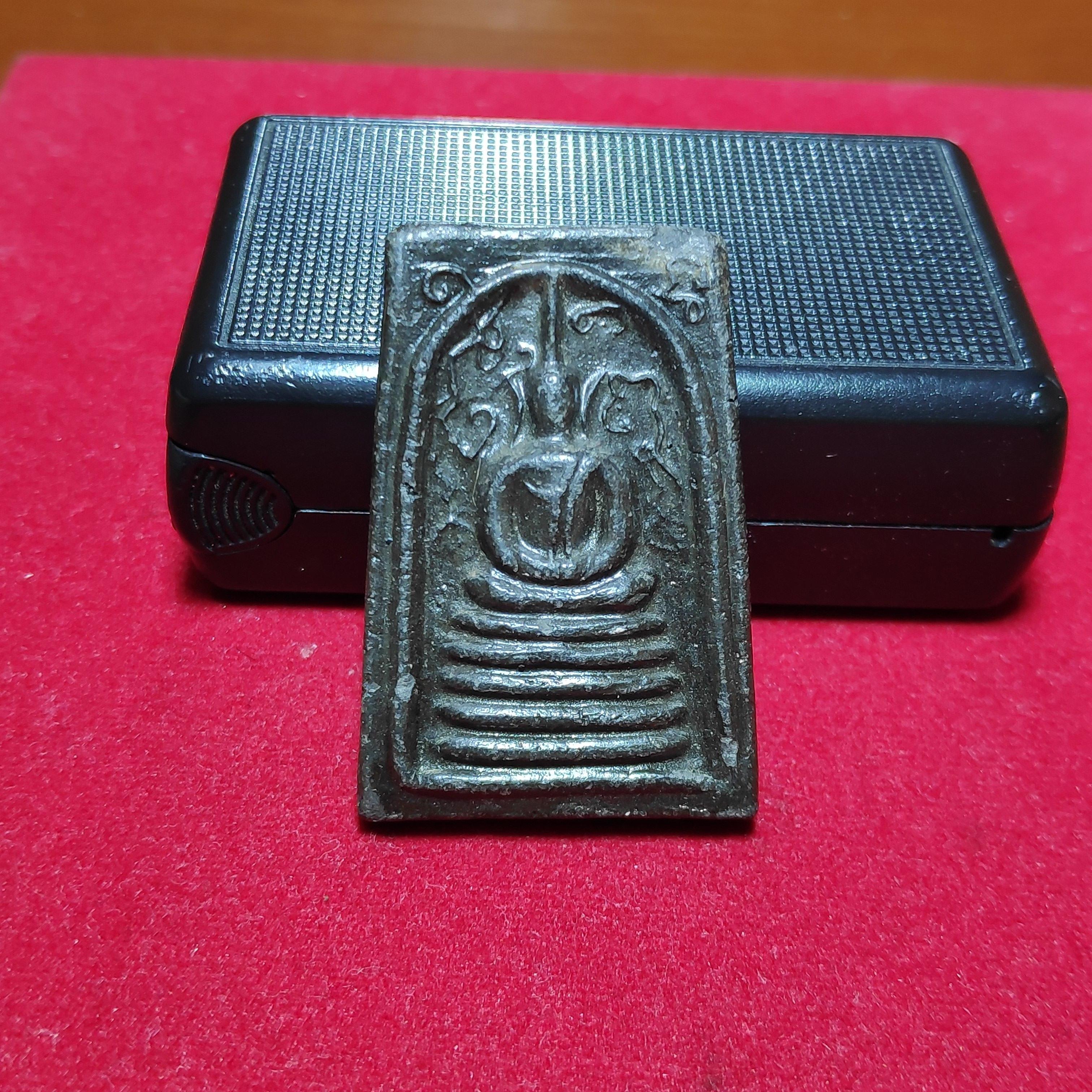 พระสมเด็จข้างยันต์พระอธิการรอดวัดขวิดเนื้อผงใบลาน