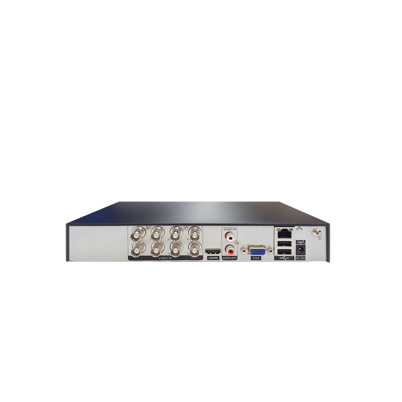 HA-85508 DVR 5MP 5 ระบบ 8 ช่อง HDMI 4K ช่องเสียง 1 HDD 1 ลูก Max. 10TB