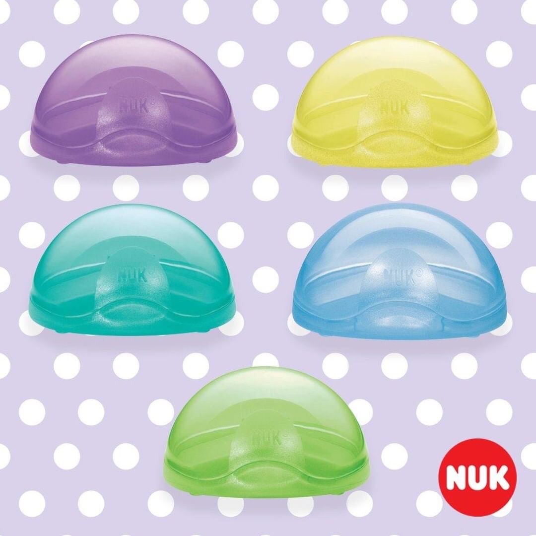 กล่องใส่จุกหลอก NUK Soother Travel Pod - 1 pack (colours may vary)