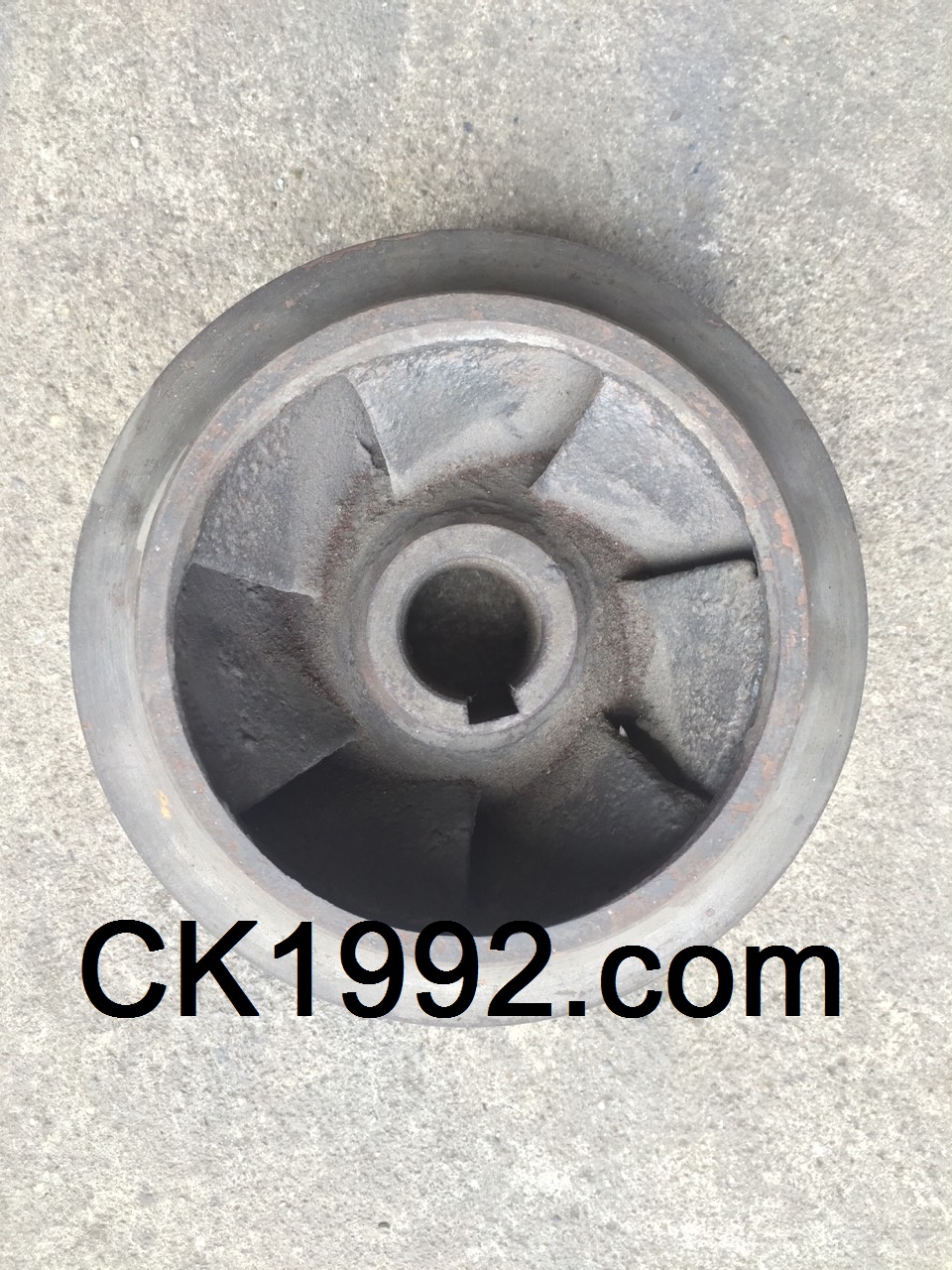งานสั่งหล่อพร้อมแมชชีนใบพัดปั๊มน้ำ Impeller