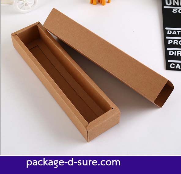 กล่องคราฟทรงยาว แบบสวมปิด 6.3x25.3x4