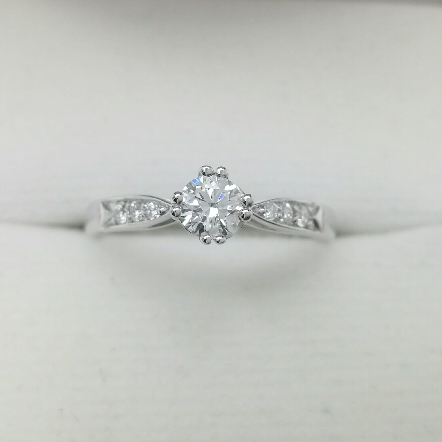 แหวนเพชรแท้รวม 0.22 cts