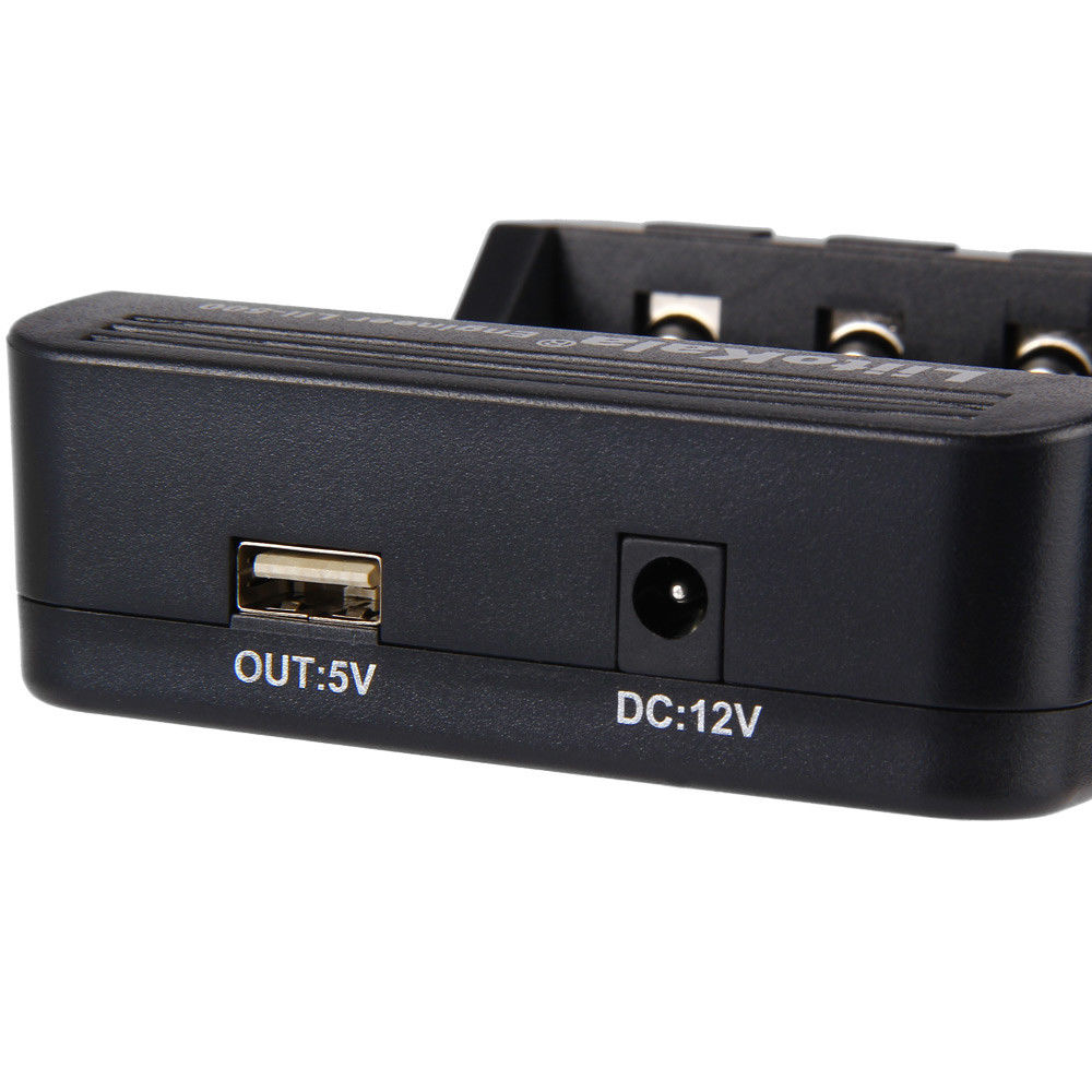 เครื่องชาร์จถ่าน Lii-500 แบบ 4 ก้อนพร้อมหน้าจอแสดงสถานะ