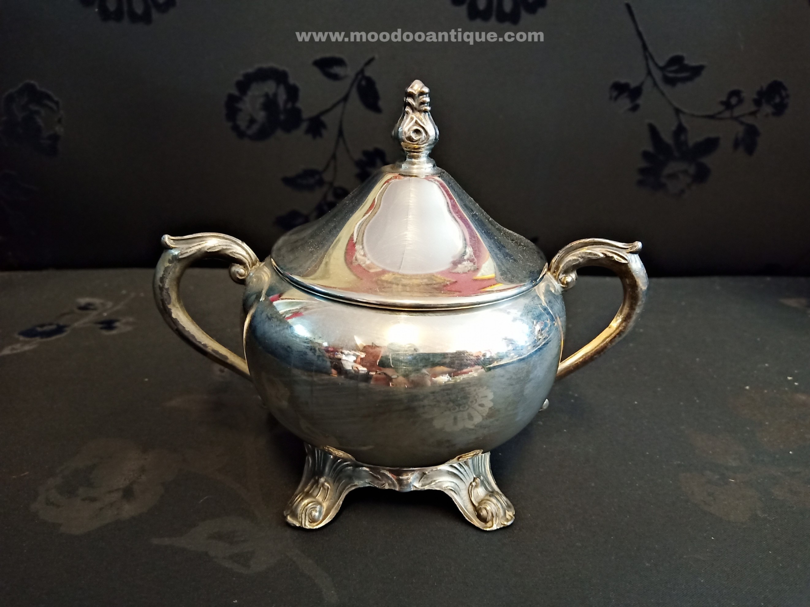 ชุดเครื่องเงิน สำหรับเสริฟน้ำชา FB Rogers Silver Co