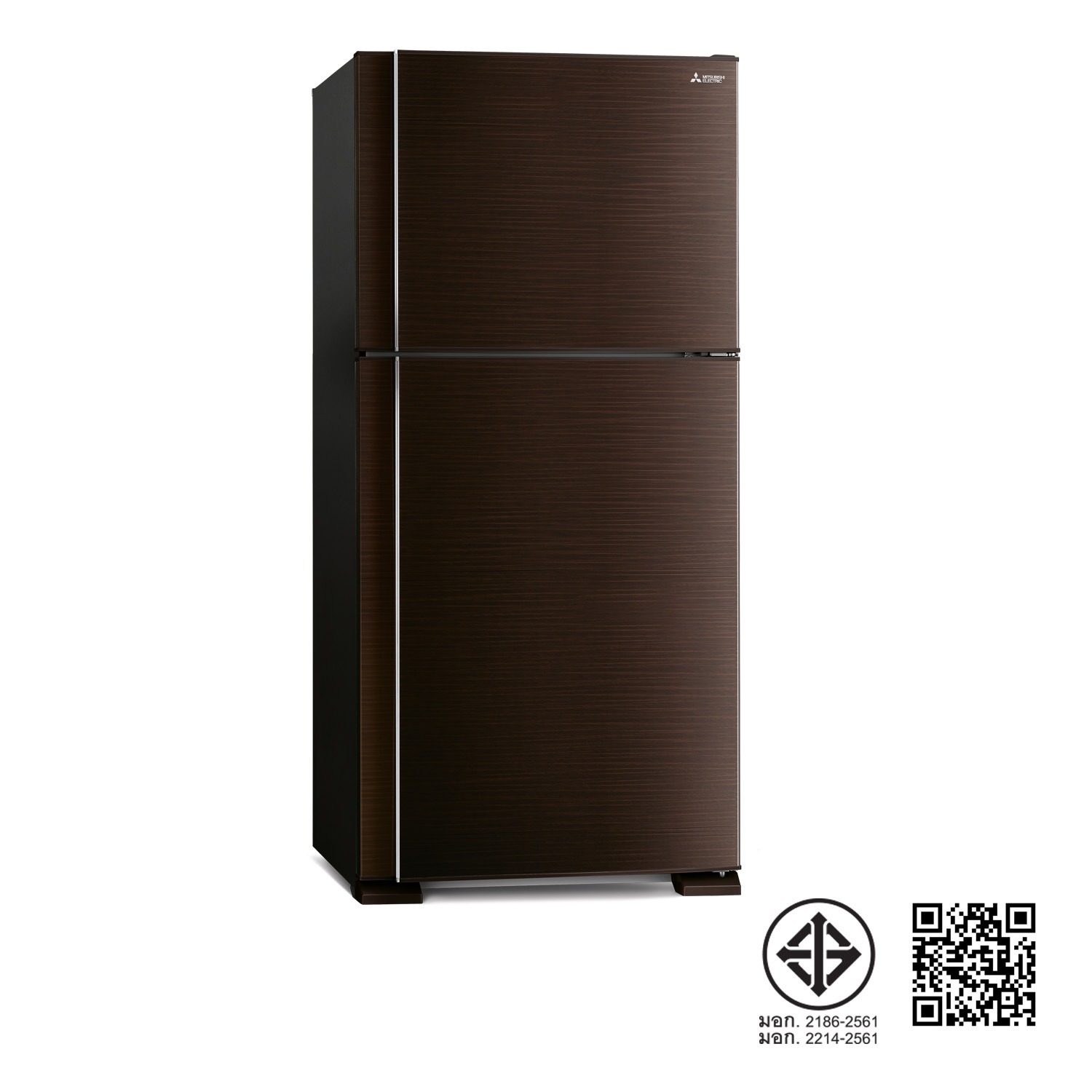 ตู้เย็น Mitsubishi 2 ประตู 3D ELEGANCE รุ่น MR-F50ES ความจุ 458 / 16.2 (ลิตร/คิว)