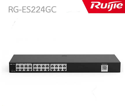 Reyee Cloud Managed Smart Switch for IP surveillance รุ่น RG-ES224GC
