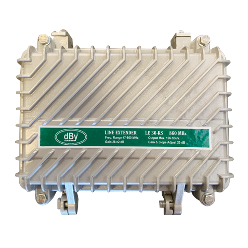 LE30GSEQR1G/30/ dBy SINCE 1999/ Trunk Amplitier : อุปกรณ์ขยายสัญญาณภายนอก สำหรับระบบเคเบิ้ลทีวี