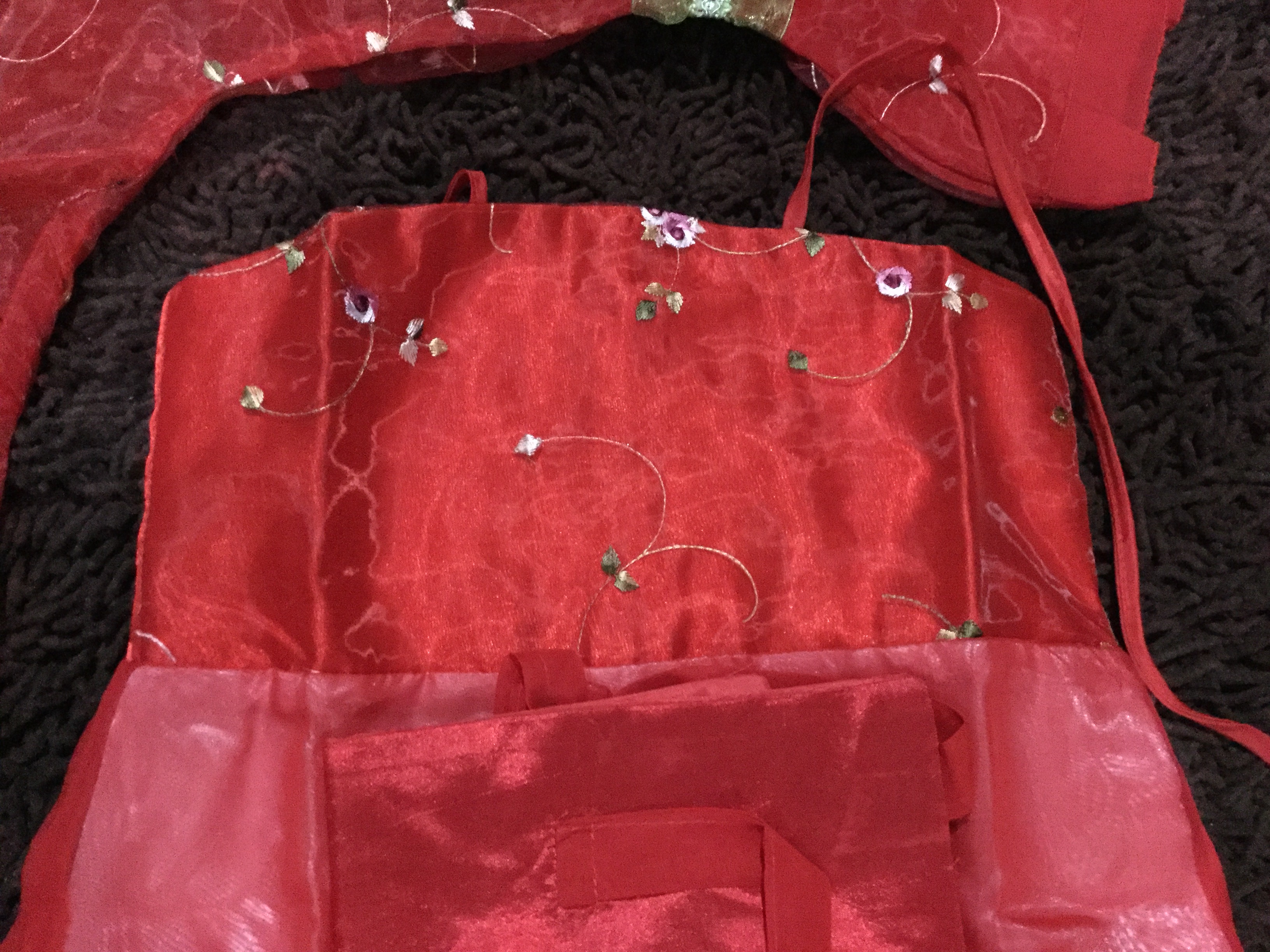 ชุดจีนเด็กฮั่นสีแดง รหัส VO110 สินค้าพร้อมส่ง