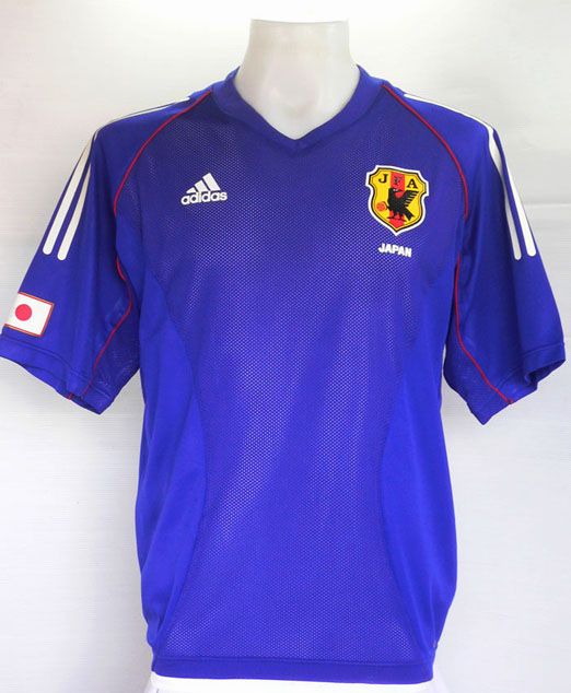 เสื้อฟุตบอล ADIDAS WORLD CUP 2002 HOME ทีมชาติญี่ปุ่น ไซส์ O Freesize รอบอก 46 นึ้ว