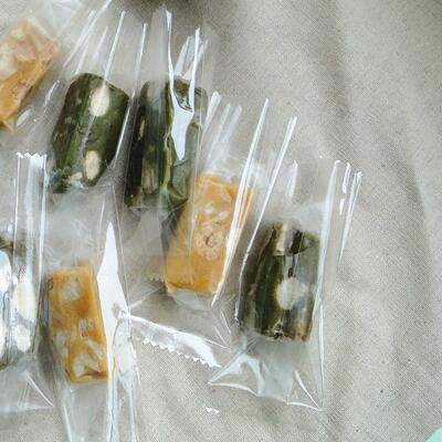 ถุงซีลกลาง ขอบหยัก 4x9.5 เนื้อใส แพ็ค 100 ใบ