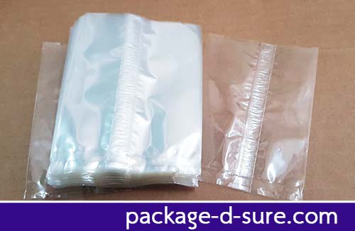 โปรโมชั่น//ถุงซีลกลางแบบบาง ขอบเรียบ 7x10 เนื้อใส แพ็ค 100 ใบ