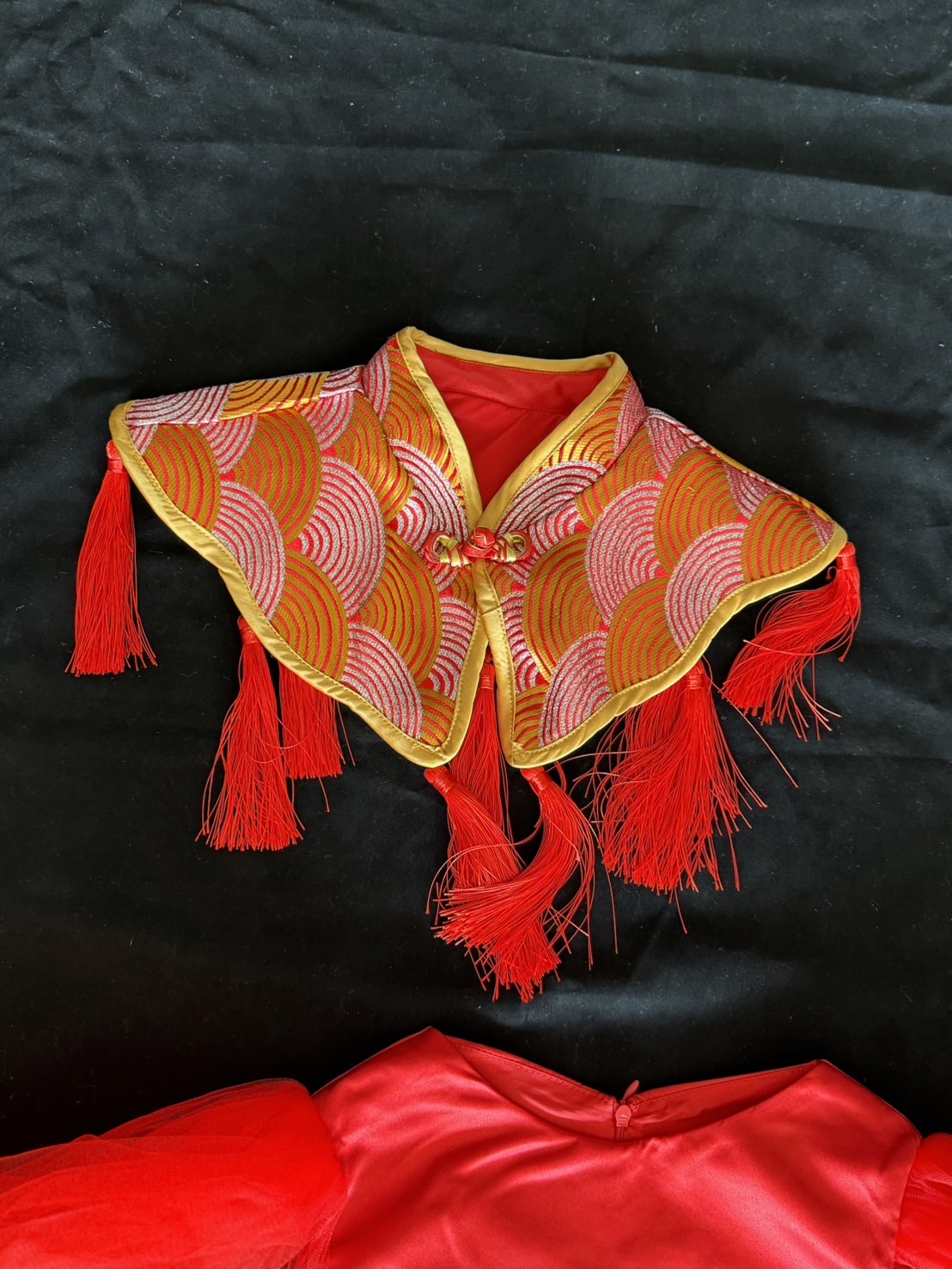 #ชุดเจ้าหญิงสีแดง . รหัส HI215 สินค้าพร้อมส่ง