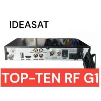Ideasat Topten RF 1G กล่องรับสัญญาณดาวเทียมมี RF out ปรับช่อง RF ได้ รับประกัน 1 ปี