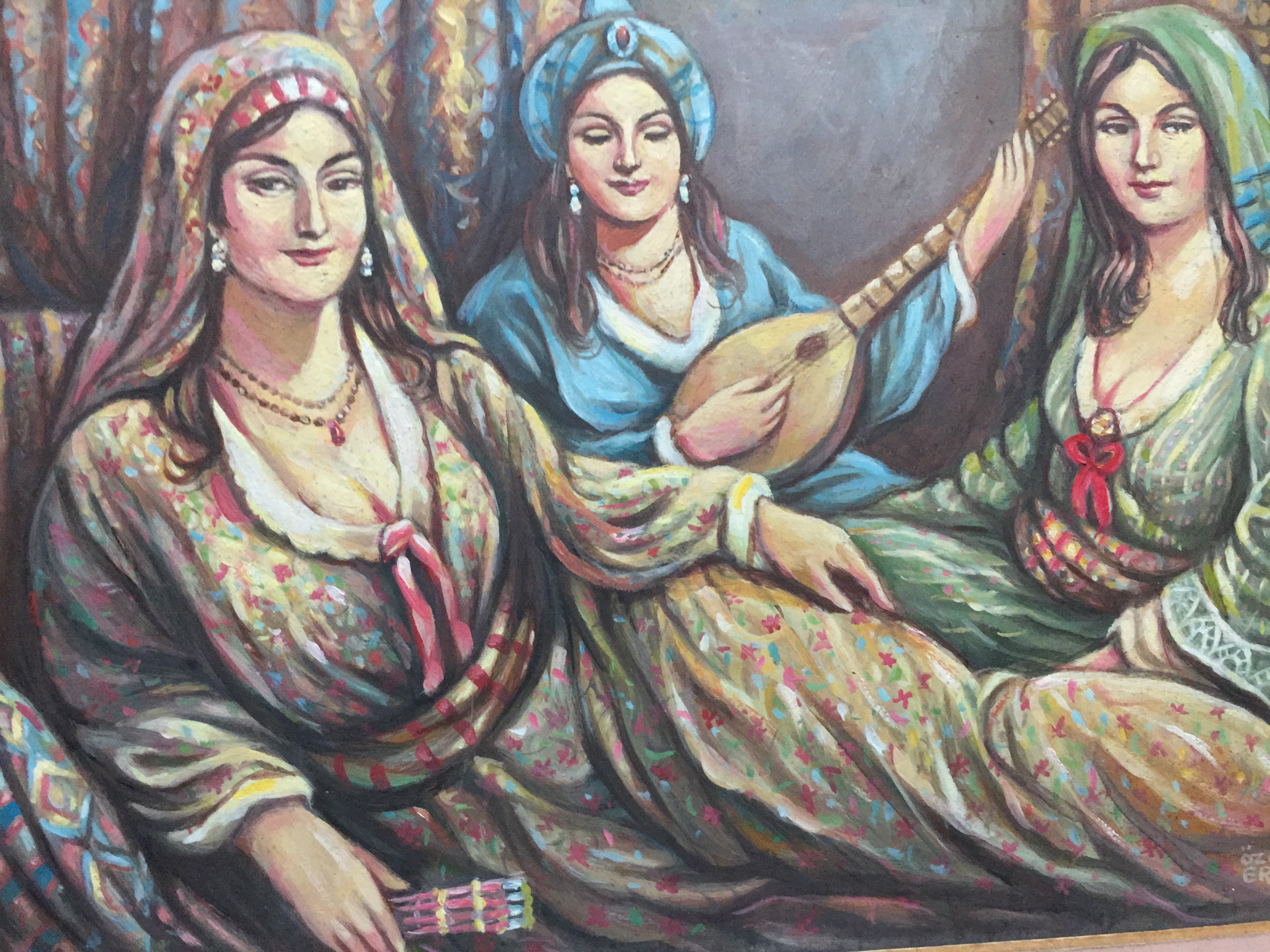 ภาพวาดของศิลปิน Özcan Eralp