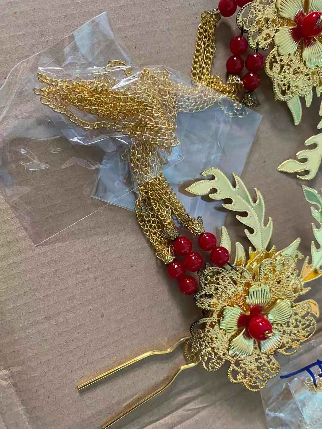 ปิ่นปักผม รหัส #F มีตำหนิ มีสีดำขึ้นตามโคนปิ่น