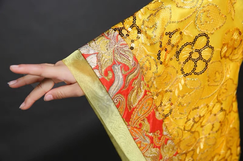 ชุดเจ้าหญิงสีเหลือง . รหัส PRI 150 สินค้าพร้อมส่ง