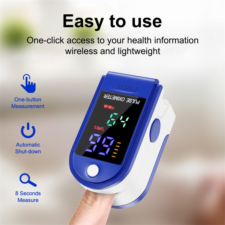 เครื่องวัดออกซิเจนปลายนิ้ว Pulse Oximeter รุ่น LK87