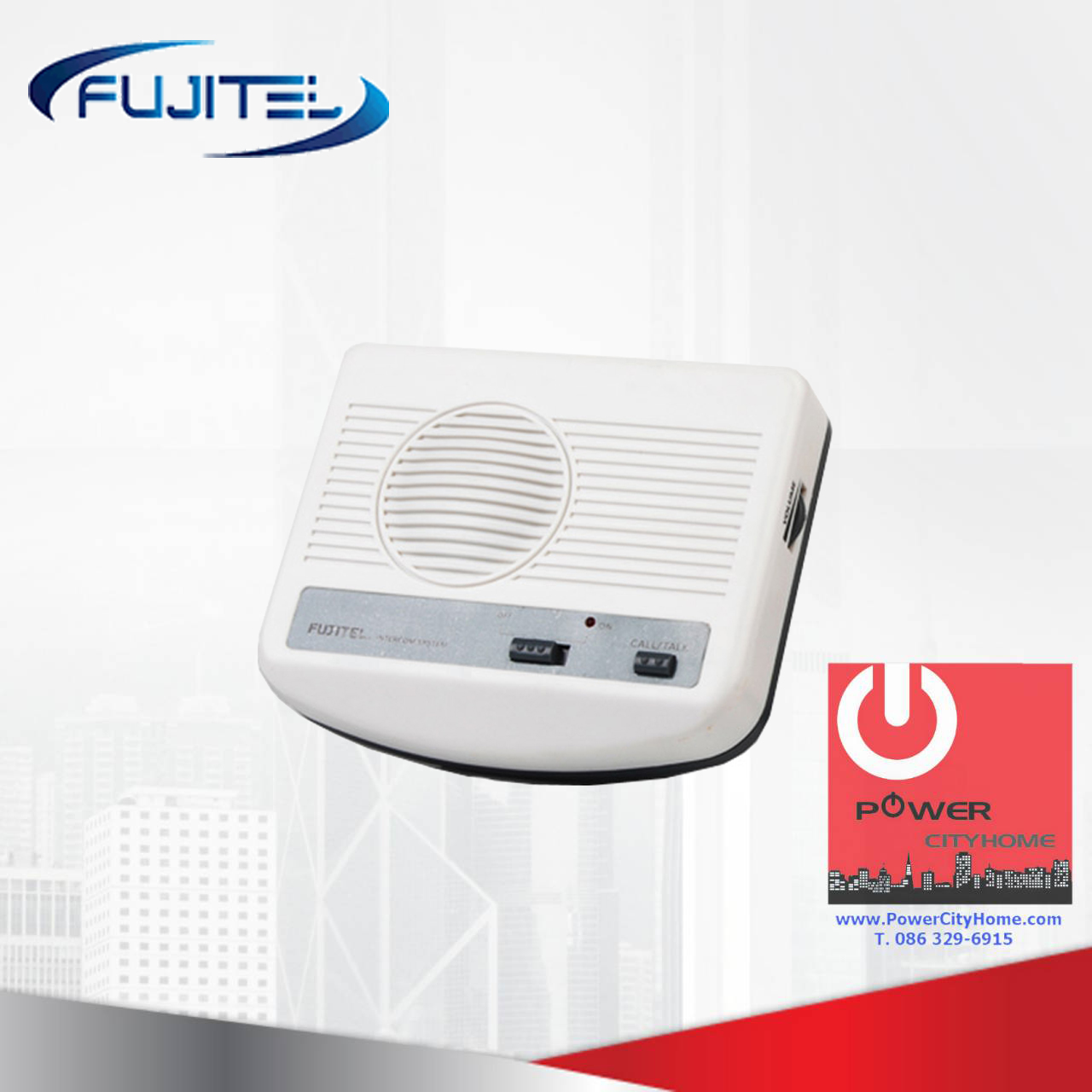 Intercom Fujitel แบบเดินสาย รุ่น MIC-9722