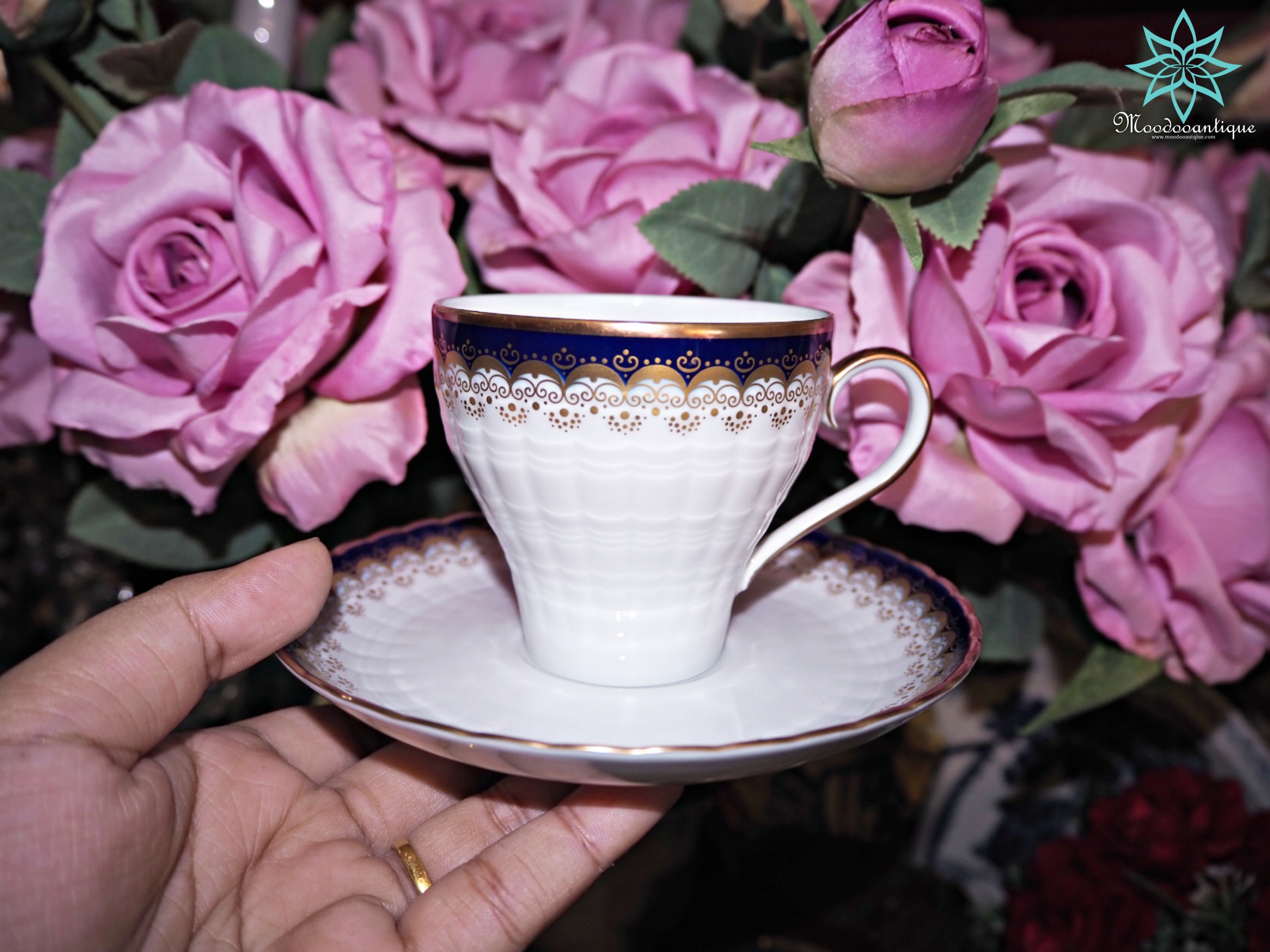 Hutschenreuther Echt kobalt Germany