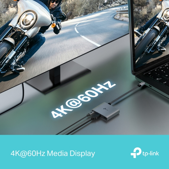 UH3020C USB Type-C 3 in 1 Hub