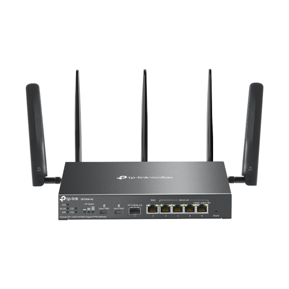 ER706W-4G Omada 4G+ Cat6 AX3000 Gigabit VPN Gateway