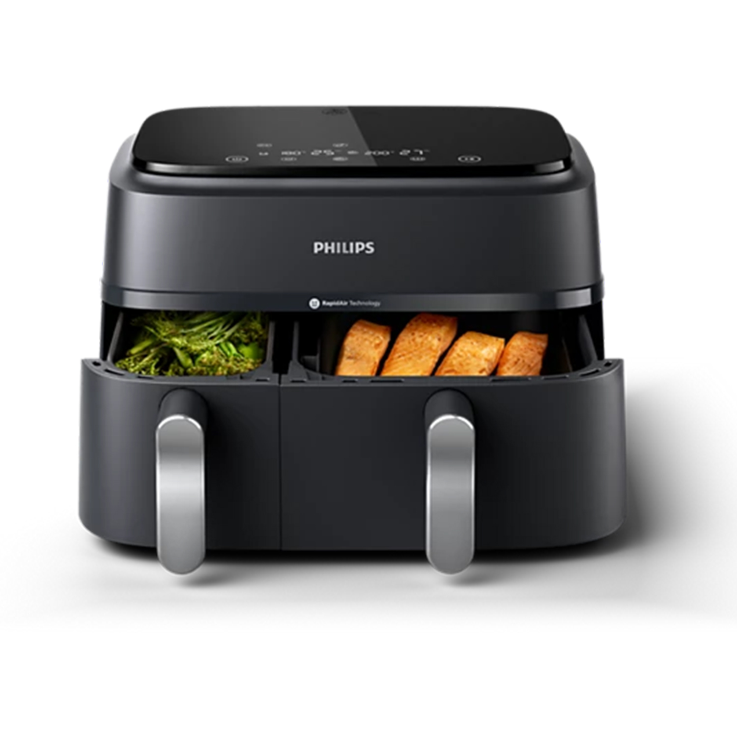 หม้อทอด Dual Basket Airfryer Philips 3000 Series รุ่น NA351/00 (ขนาด 9 L)