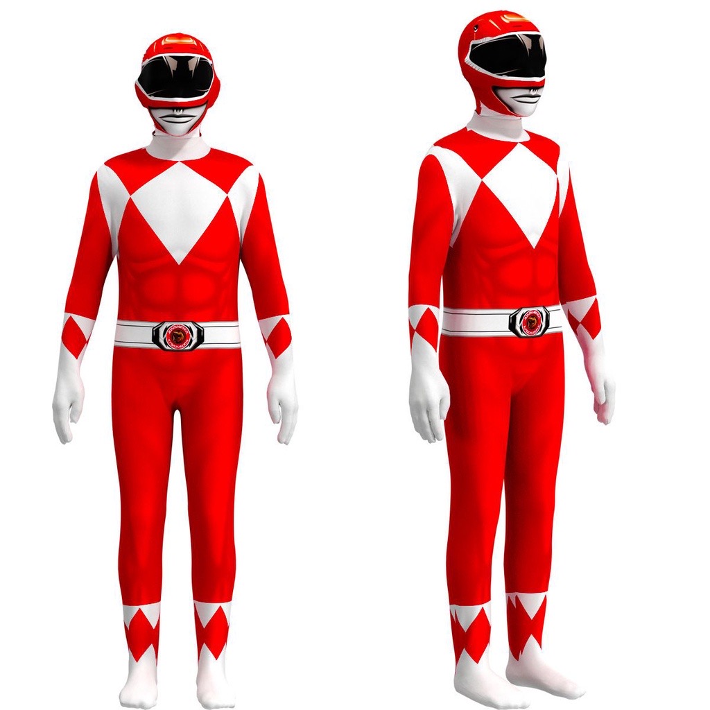 ชุดpower rangers มี 6 สี เช่าชุดละ 180฿