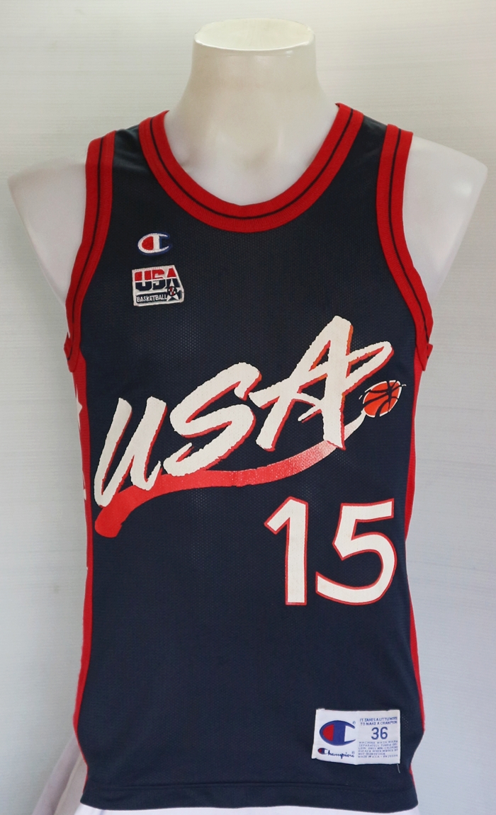 เสื้อบาสเกตบอลทีมชาติ USA ของ Hakeem Olajuwon