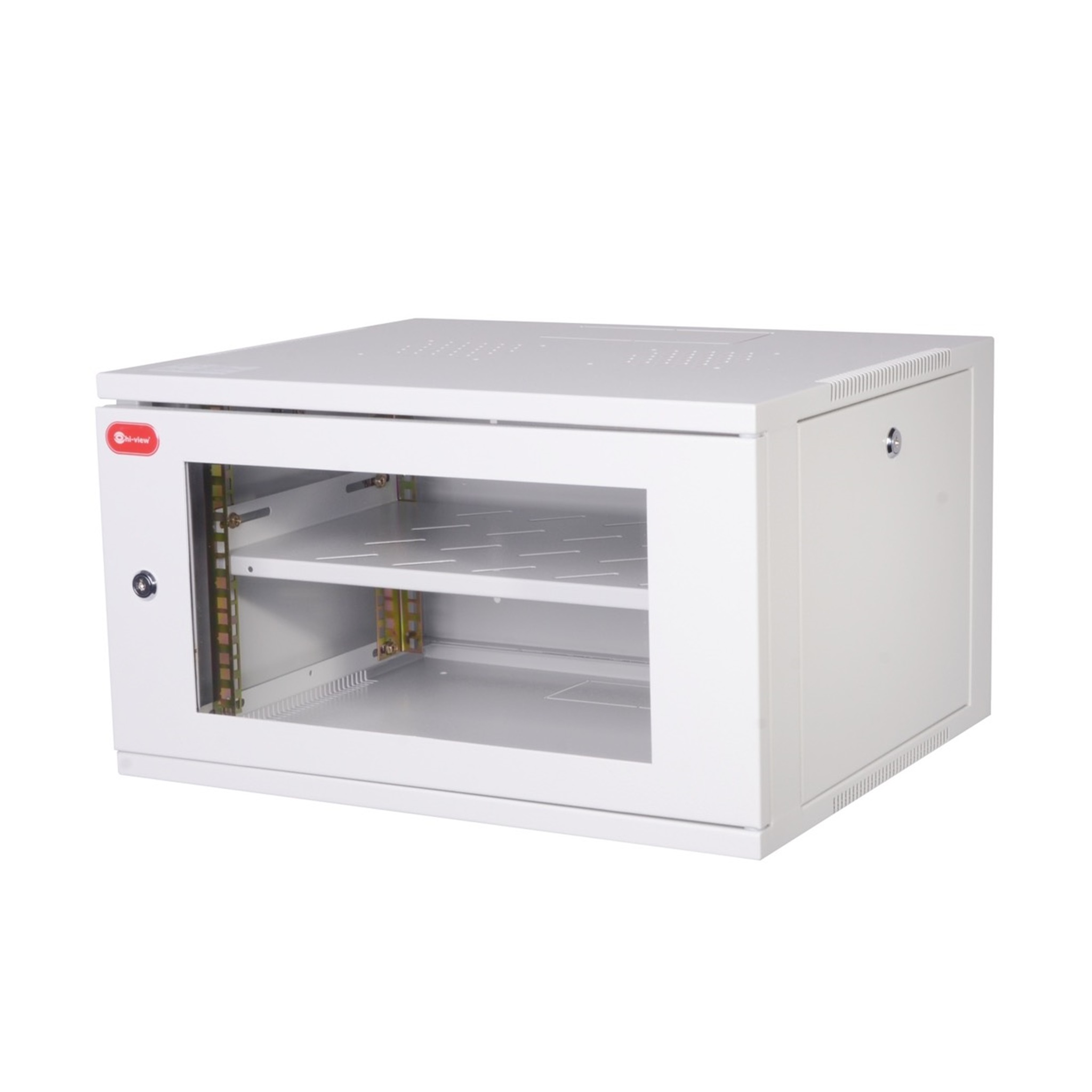 ตู้ STEEL RACK INDOOR RACK 6U HIVIEW ขนาด 540x310x450 mm. รหัส RACK6U04