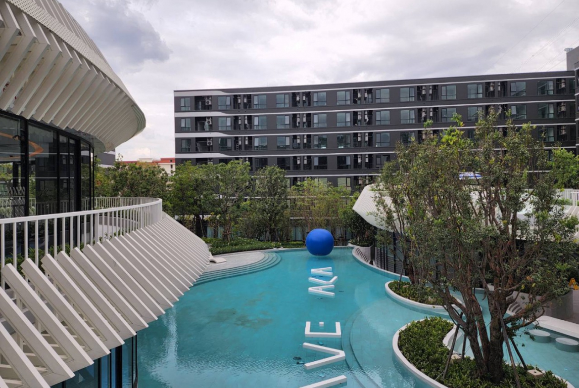 ให้เช่าคอนโด KAVE AVA ตรงข้าม มธ.รังสิต Built-in พร้อมเฟอร์ฯ