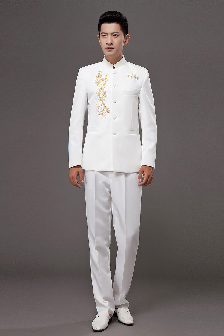 ชุดสูทสีขาว รหัส LE52. สินค้าพร้อมส่ง