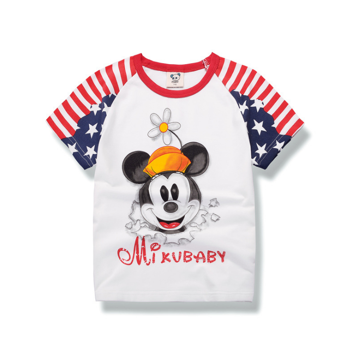 เสื้อยืดเด็กแขนสั้น Size 90,100