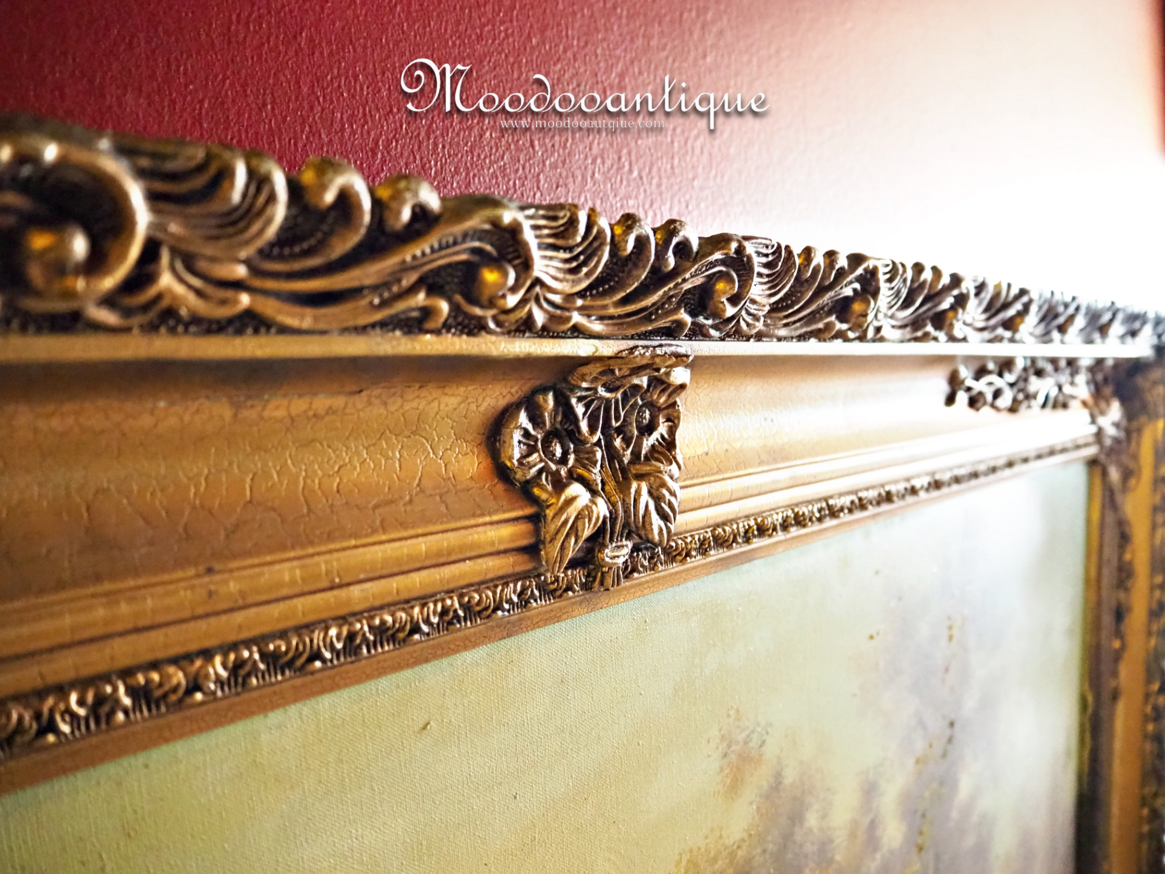 Morning Life (ภาพวาดสีน้ำมันบนผ้าใบ)