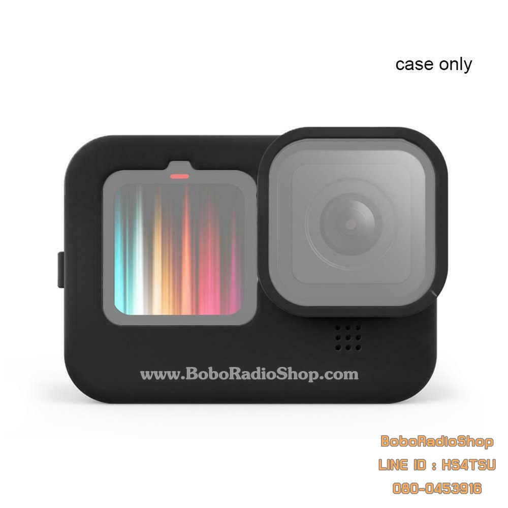 Go Pro Hero 9 เคสซิลิโคนป้องกันการกระแทกสําหรับกล้อง Gopro Hero 9
