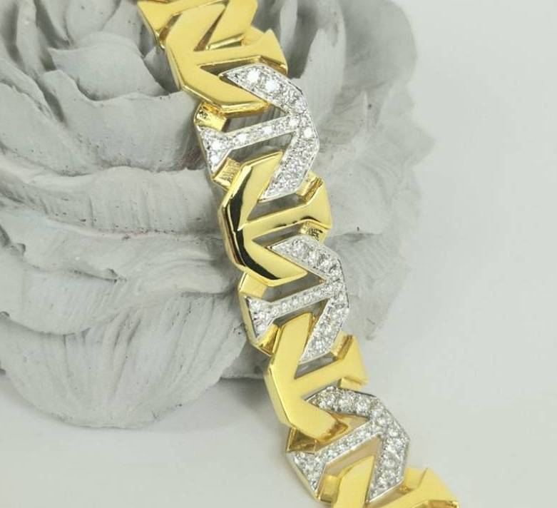 สร้อยข้อมือเพชรแท้ 1.22 cts