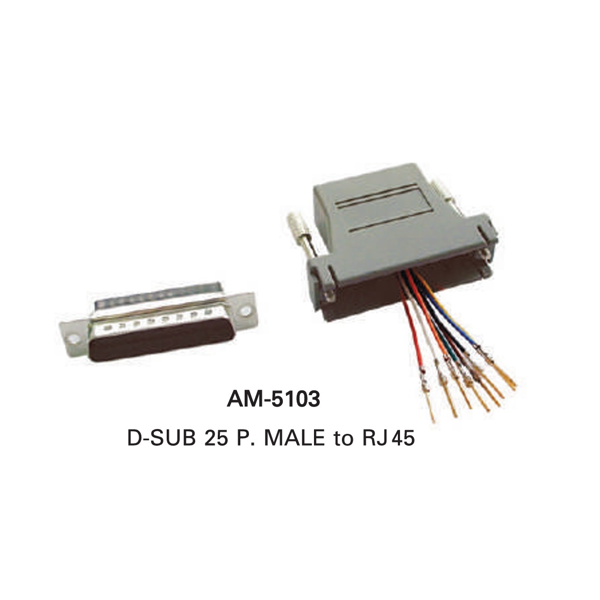 INTERLINK D-SUB to RJ45 Model AM-5103