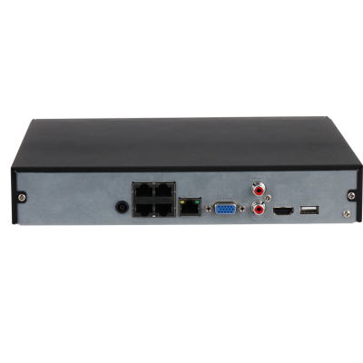 DHU-4104HSP4KS3 4CH Compact 1U 4PoE 1HDD Lite Network Video Recorder