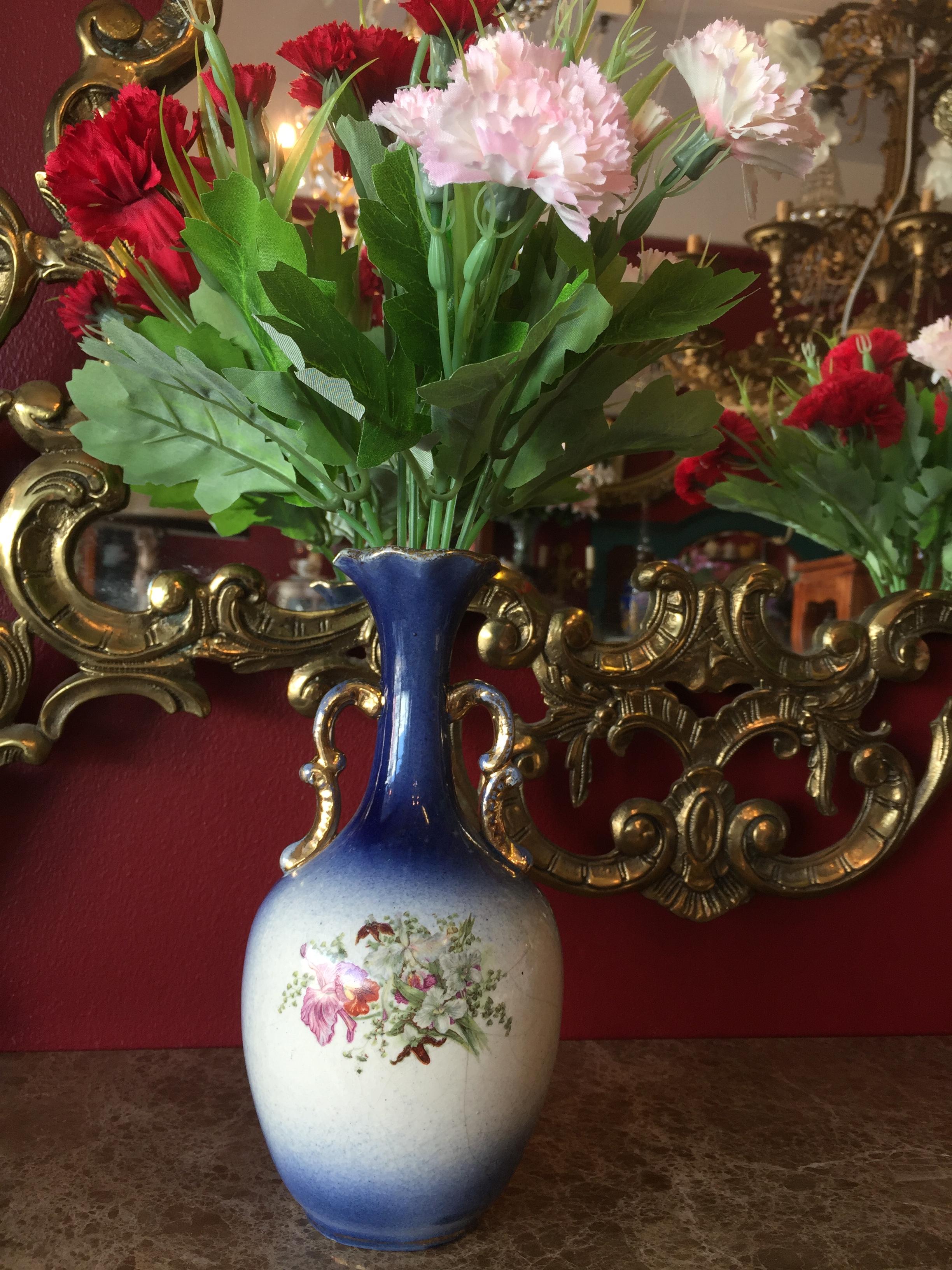 แจกันเพ้นท์สไตล์ Victoria (ขายแล้ว)