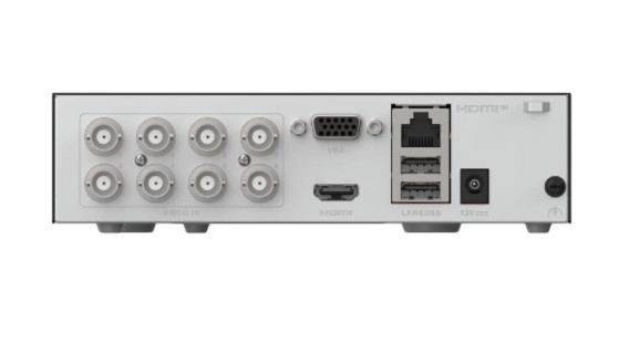 8-ch 1080p 1U H.265 eSSD AcuSense DVR iDS-E08HQHI-XB(STD) เครื่องบันทึก Hikvision 8ch