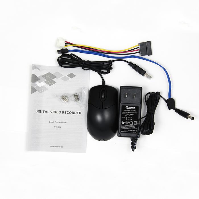 เครื่องบันทึก รุ่น WVR023X-X1 4CH Penta-brid 720P Compact 1U DVR